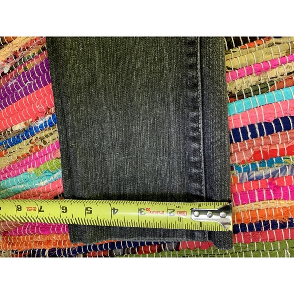 NIOR Jeans Women’s Size 2 Gray Denim Dark Wash Cotton Pockets Stretch - Picture 8 of 11